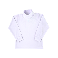 Buzo blanco cuello tortuga