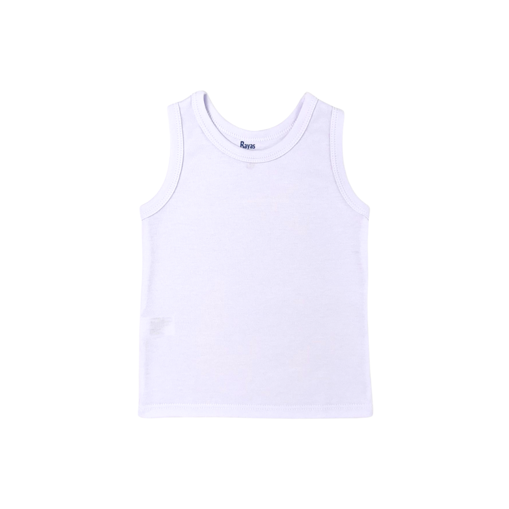 Camiseta blanca manga sisa