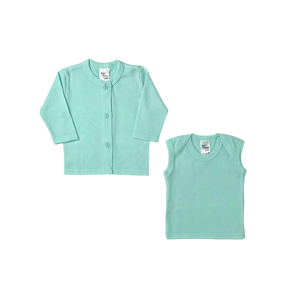 Dúo miniwaffer menta