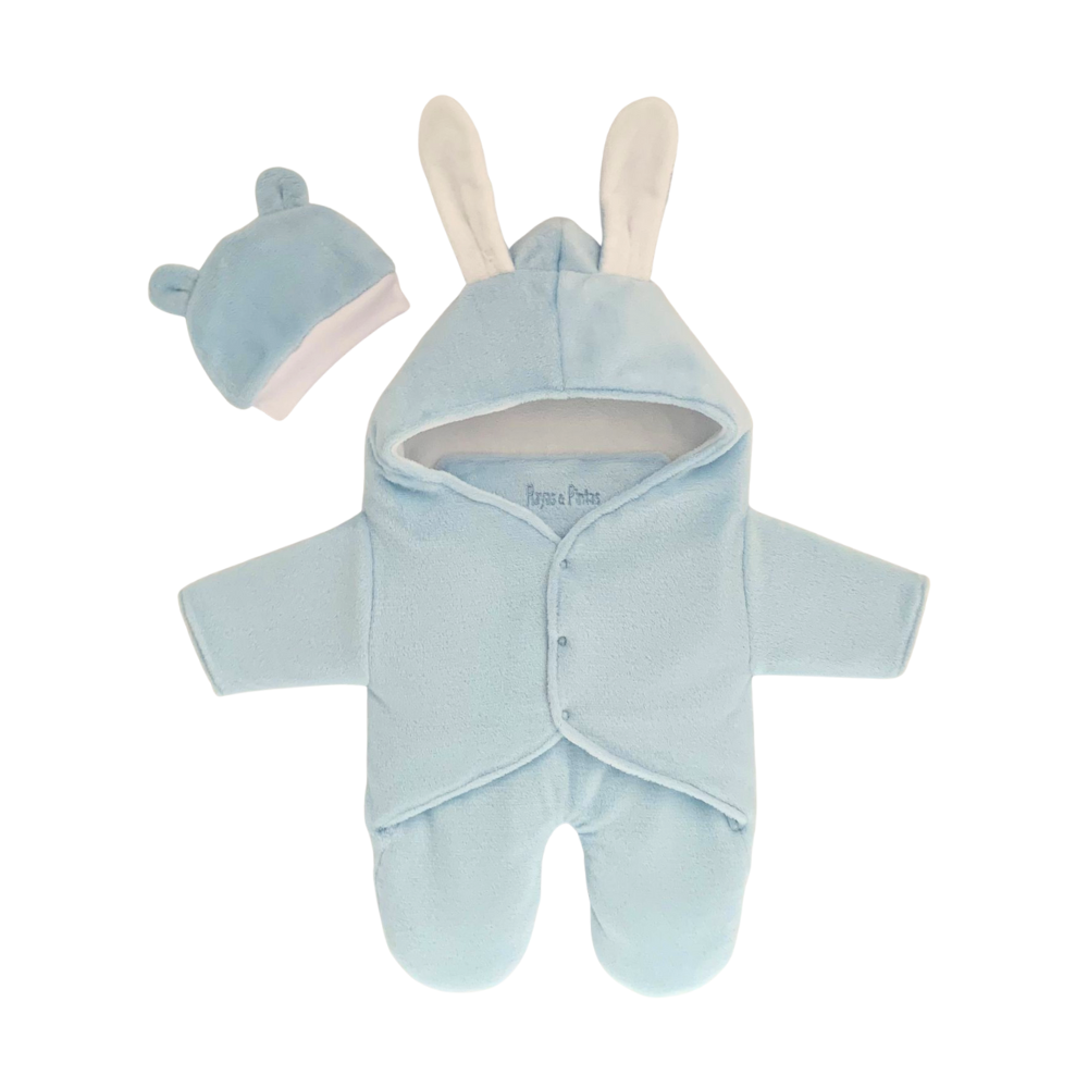 Sleeping doble faz azul y blanco