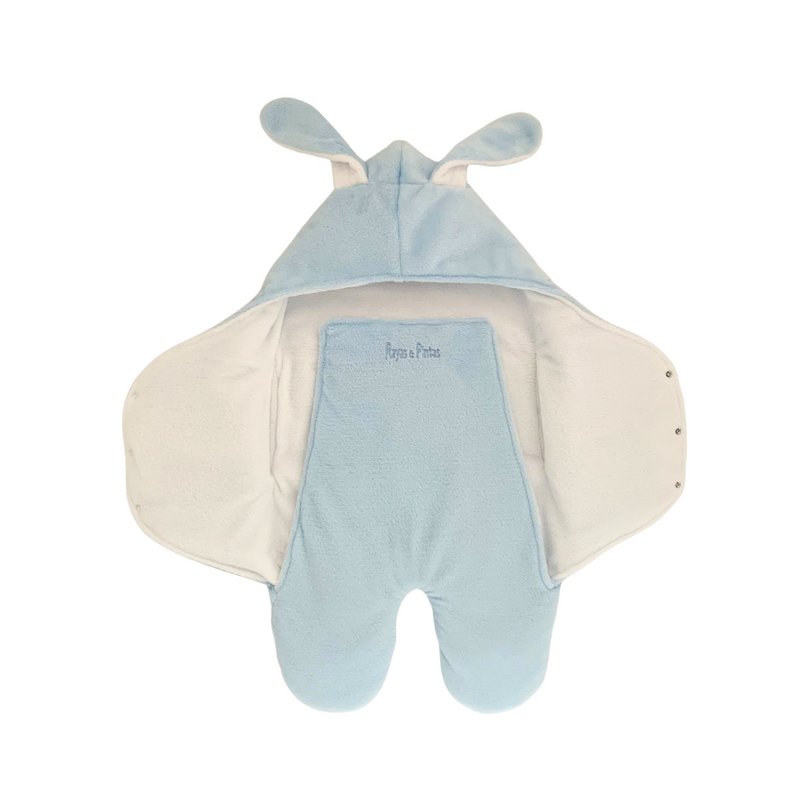 Sleeping doble faz azul y blanco