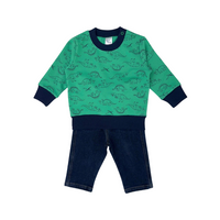 Conjunto dinoest verde