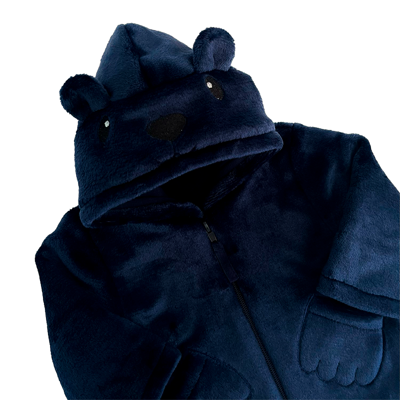 Chaqueta manitas azul oscuro