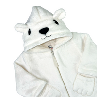 Chaqueta manitas marfil