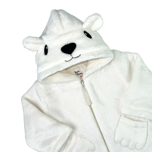 Chaqueta manitas marfil