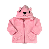 Chaqueta manitas rosada