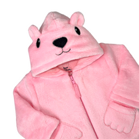 Chaqueta manitas rosada