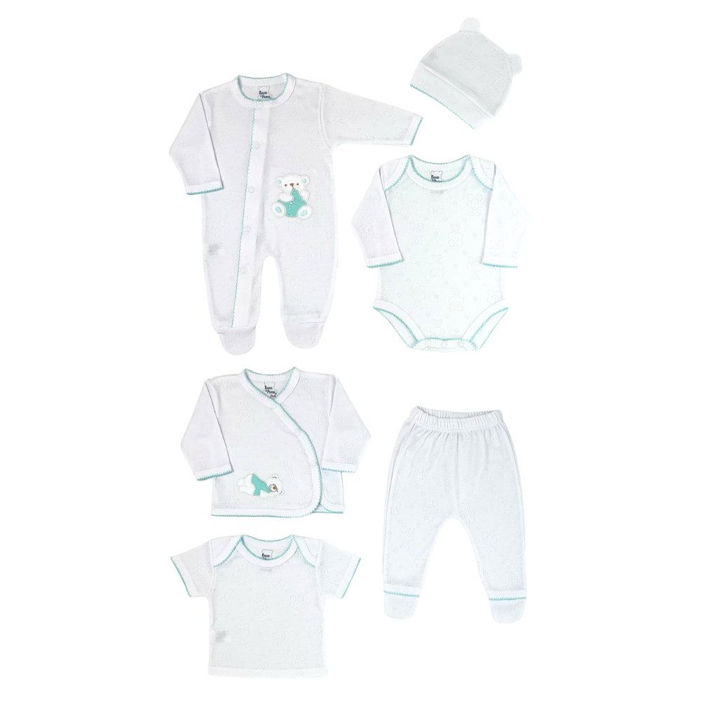 Primera muda de caja menta