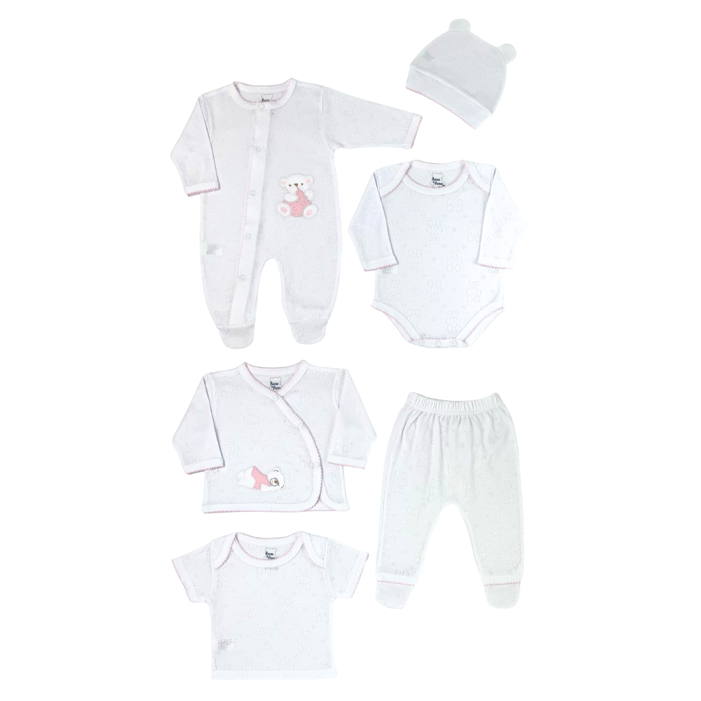 Primera muda de caja rosada