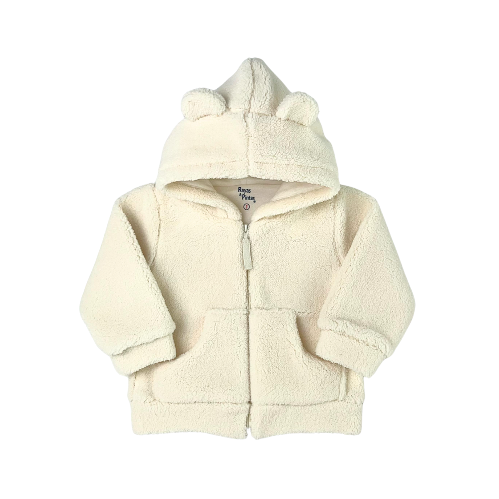 Chaqueta ovejita marfil