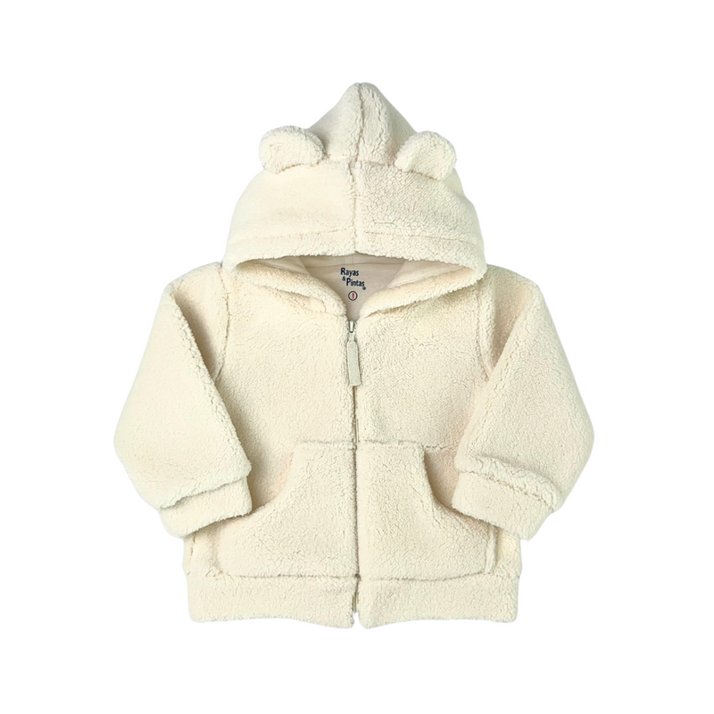 Chaqueta ovejita marfil