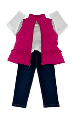 Conjunto estrella fucsia