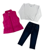 Conjunto estrella fucsia