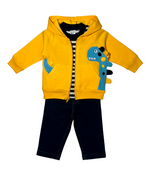 Conjunto ultrasaurio amarillo