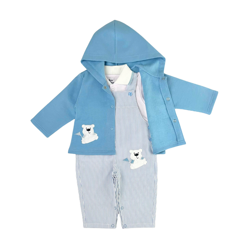 Jumper marinero largo azul claro