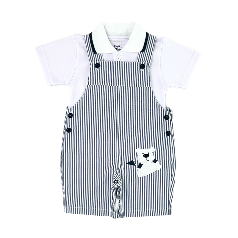 Jumper marinero corto azul oscuro