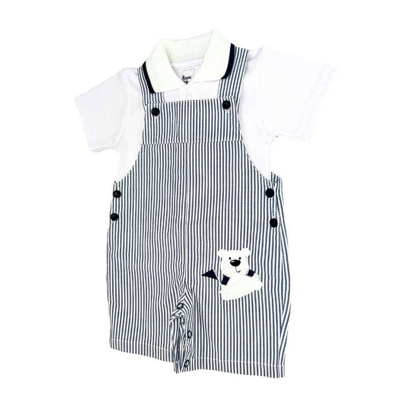 Jumper marinero corto azul oscuro