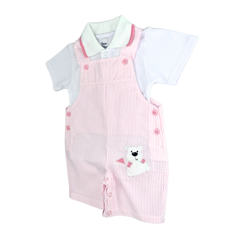 Jumper marinero corto rosado