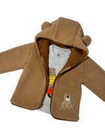 Conjunto oso feliz chaqueta camel