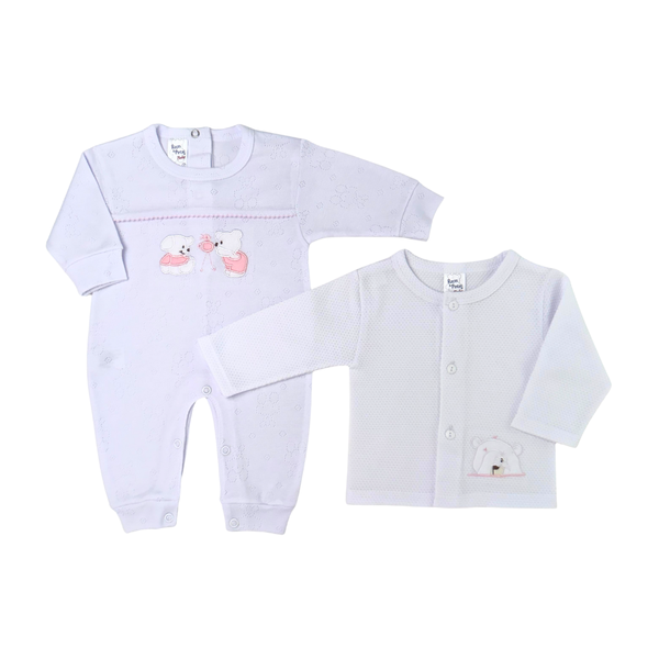 Primera muda boo-boo con decorados rosados