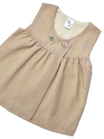 Vestido amapola beige