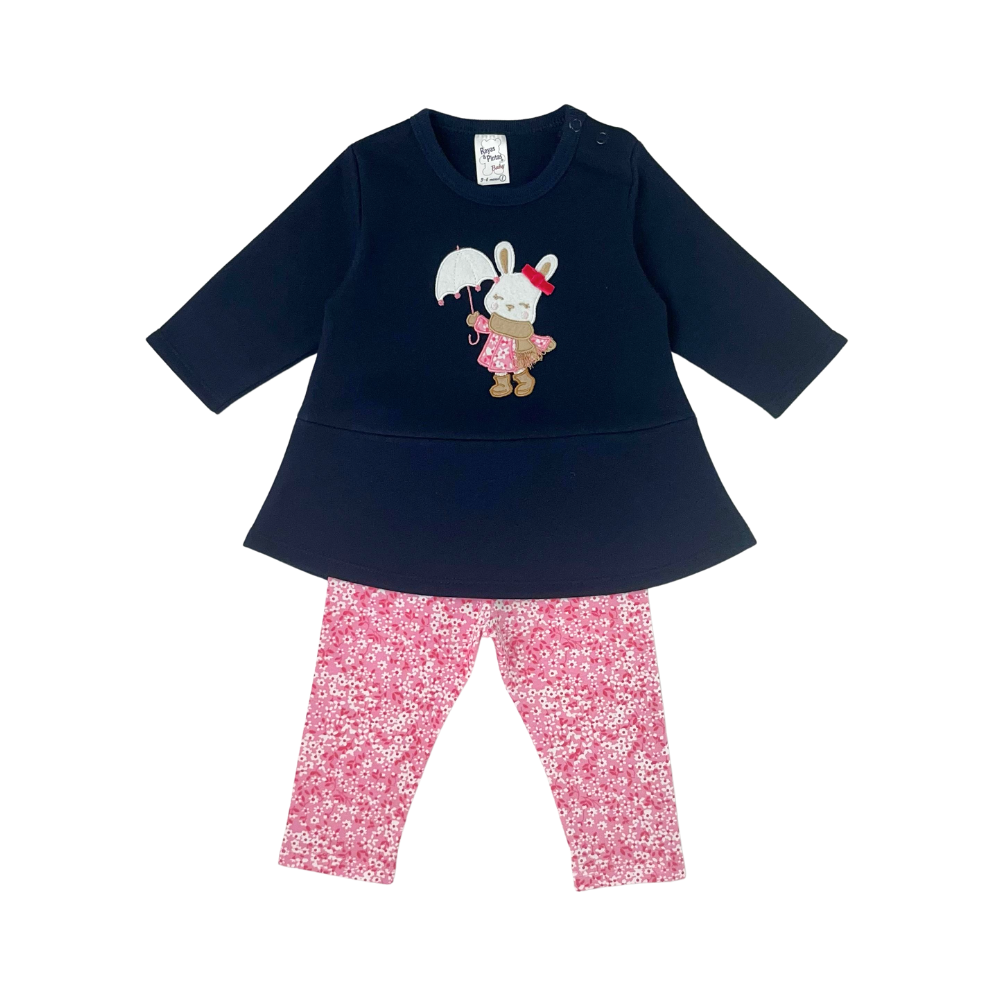 Conjunto coqueta azul