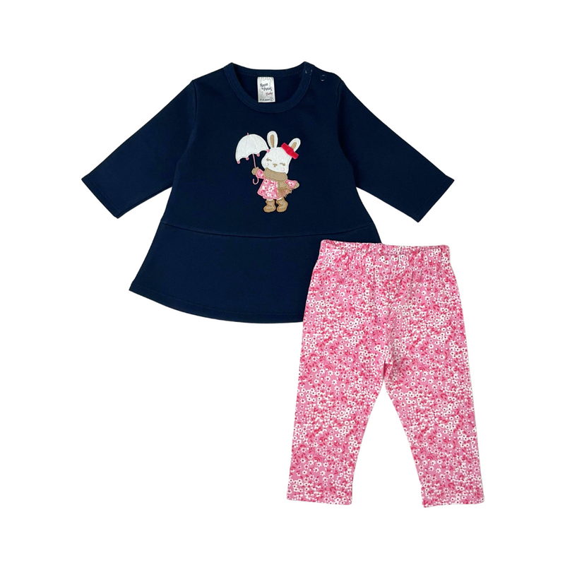 Conjunto coqueta azul