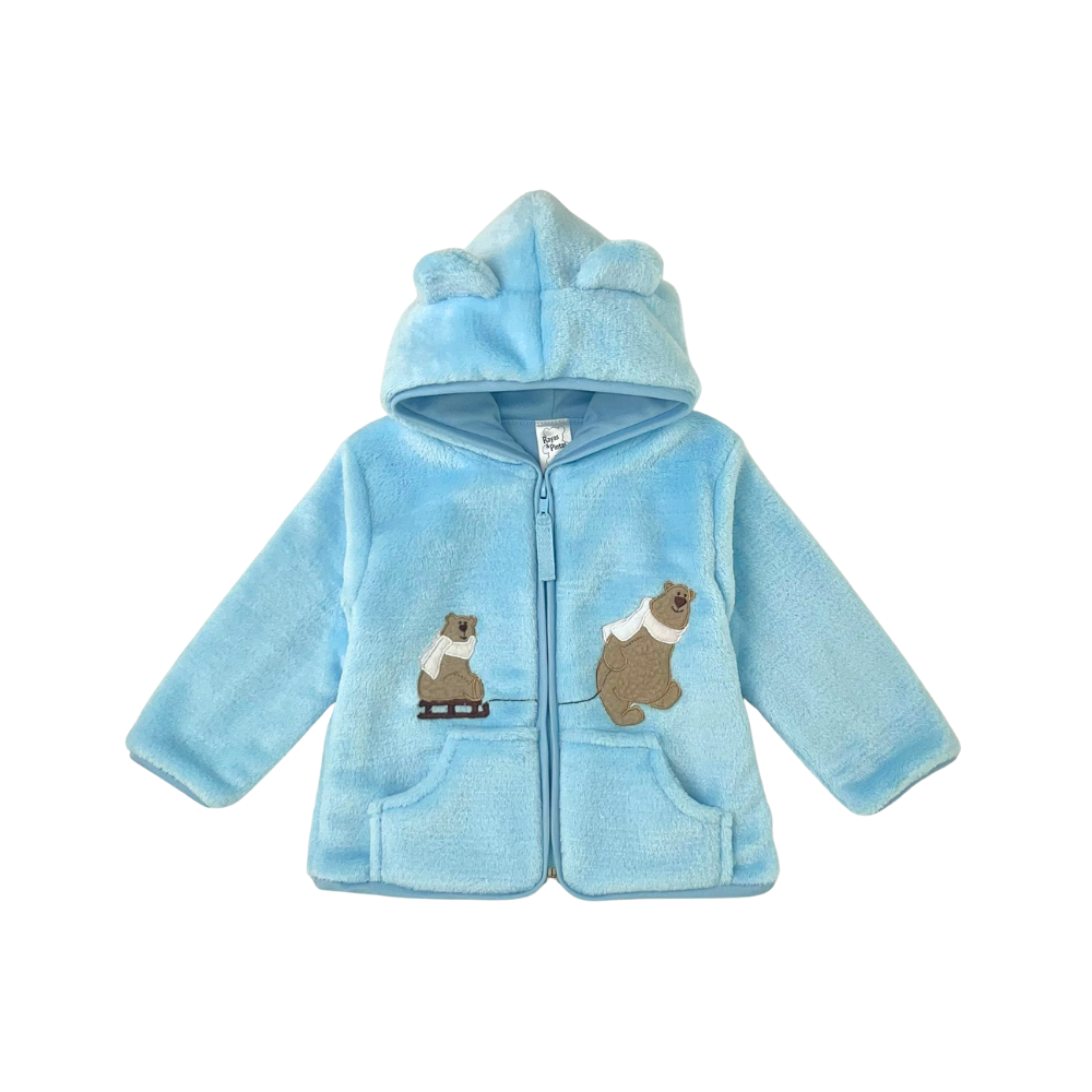 Chaqueta trineo azul