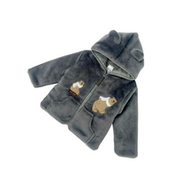 Chaqueta trineo gris
