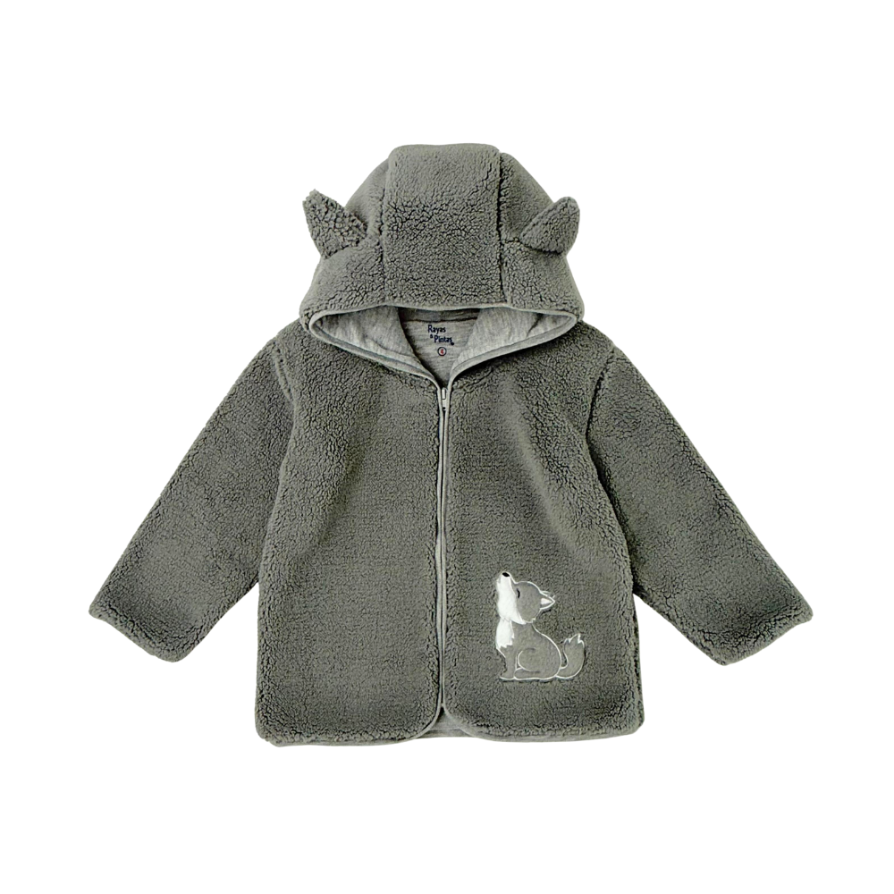 Chaqueta lobo gris