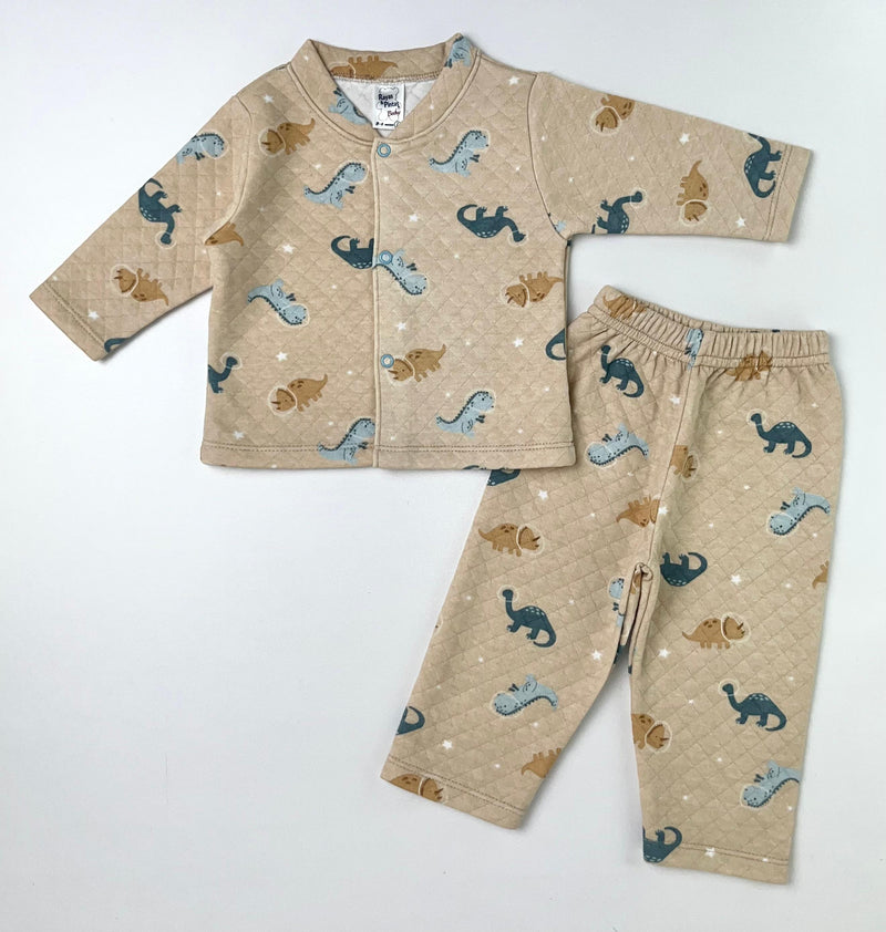 Pijama farath dino beige