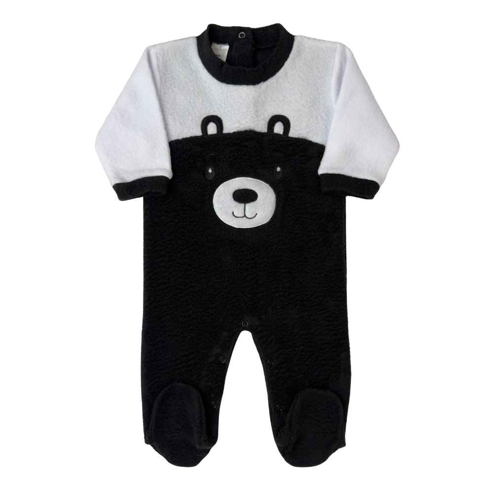 Pijama térmica oso brownie negro