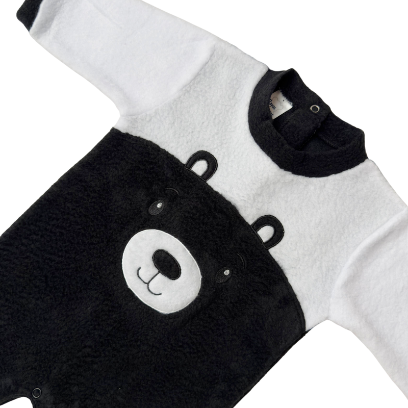 Pijama térmica oso brownie negro
