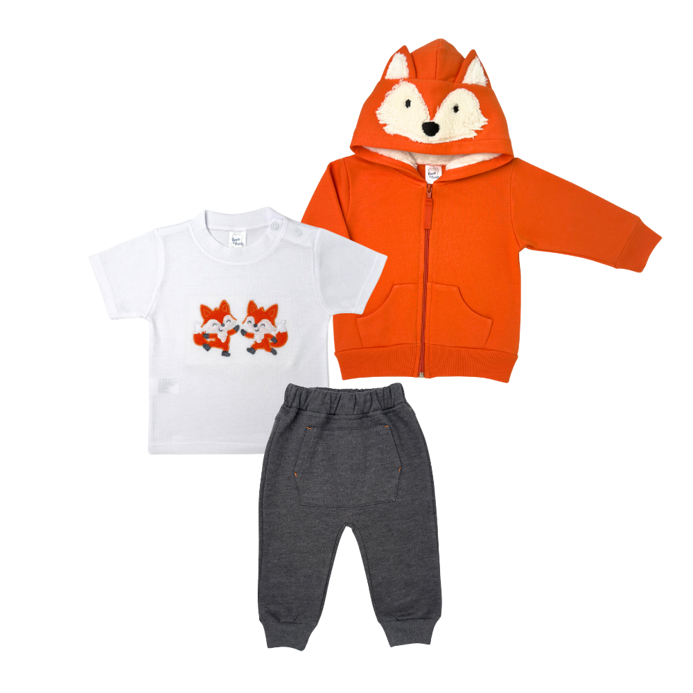 Sudadera foxi naranja