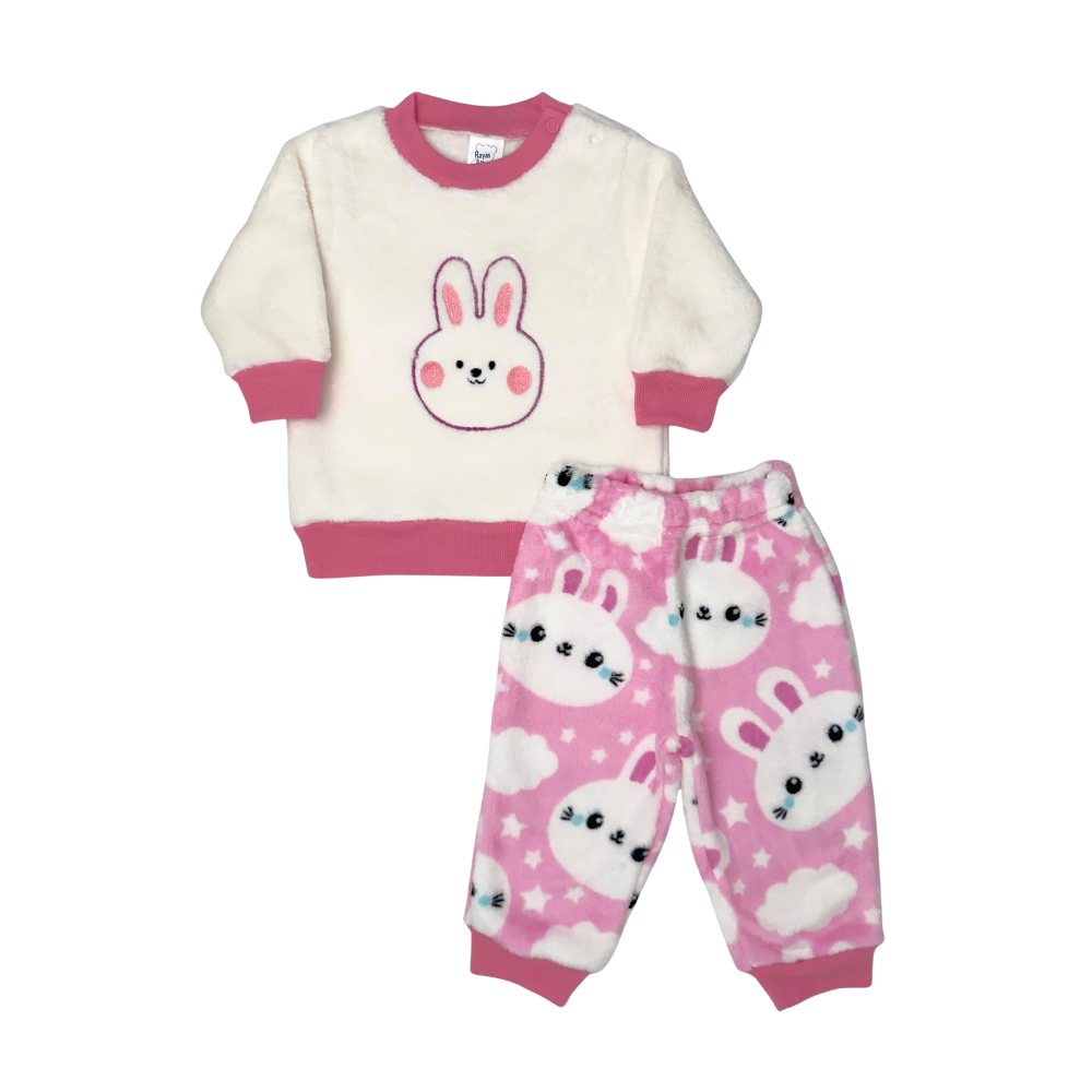 Pijama suavifelp coneja blanca