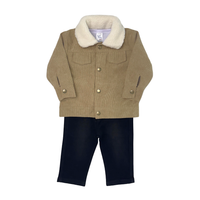 Conjunto delorean kaki