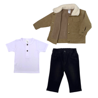 Conjunto delorean kaki