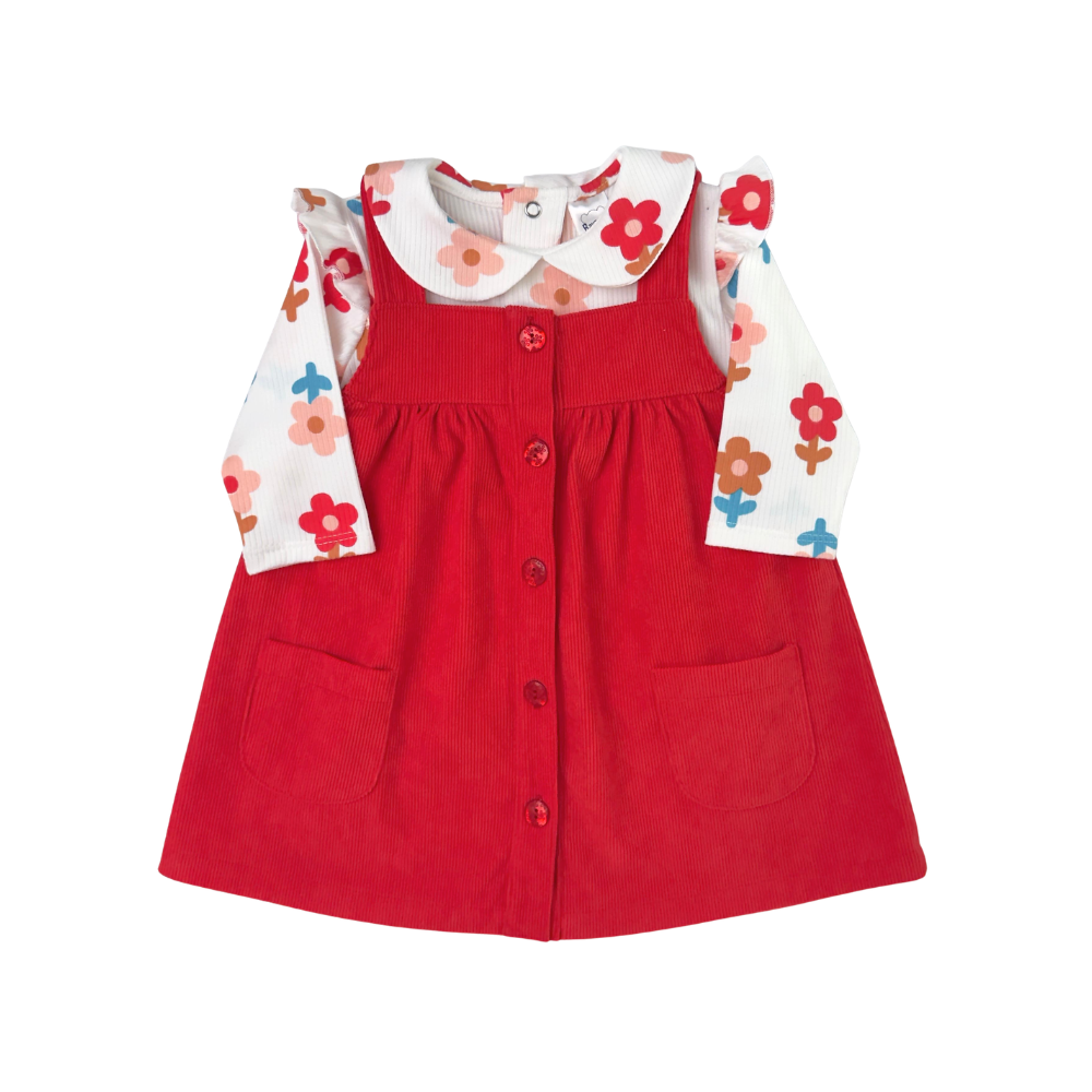 Jardinera piloncita roja